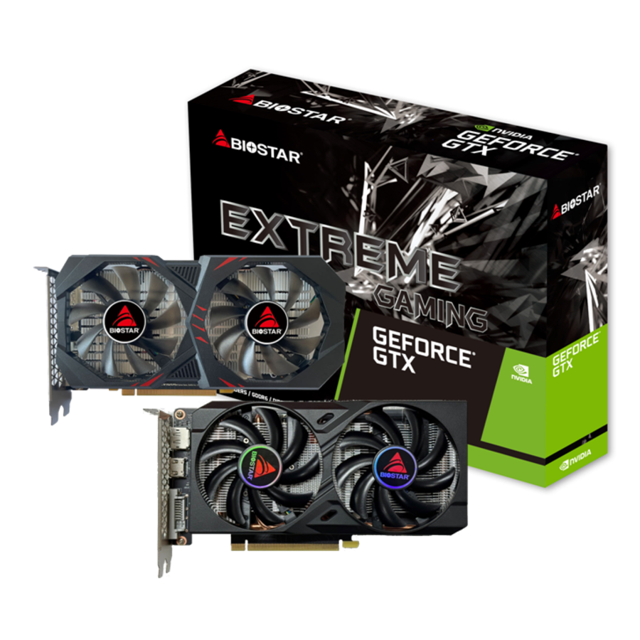 Grafikkarte BIOSTAR NVIDIA GeForce GTX 1660 TI 6 GB GDDR6 (VN1666TF69)