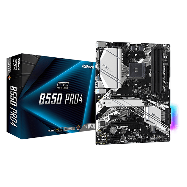 Mainboard ASROCK AMD B550 Pro4 (B550PRO4)