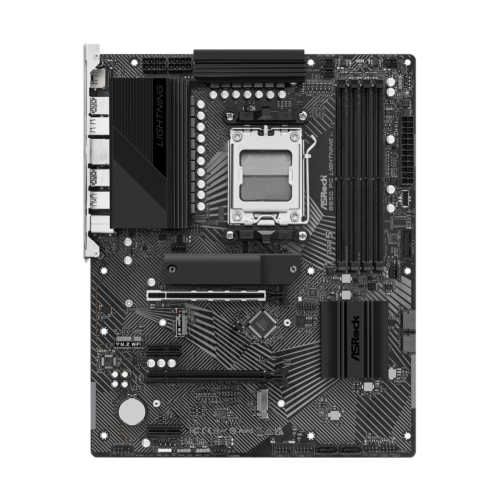 Pamatplate ASRock B650 PG Lightning Black (90-MXBK20-A0UAYZ) - foto 2