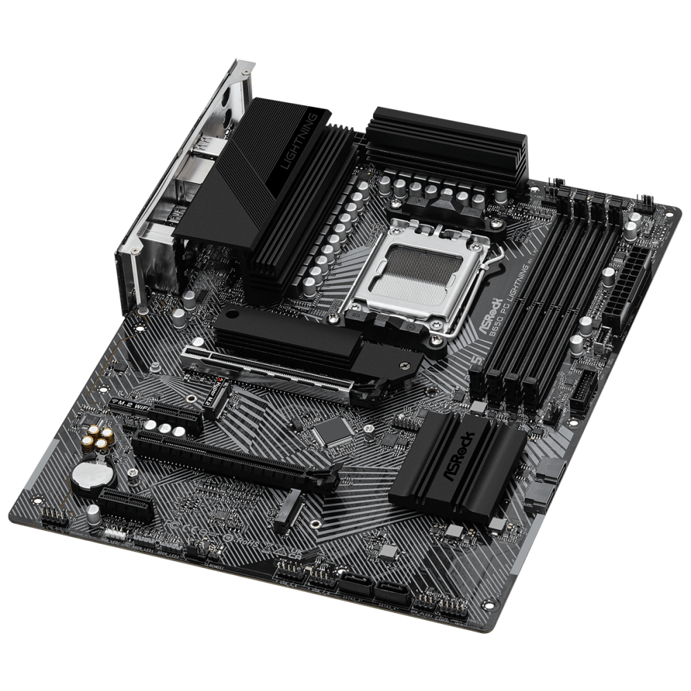 Pamatplate ASRock B650 PG Lightning Black (90-MXBK20-A0UAYZ) - foto 3