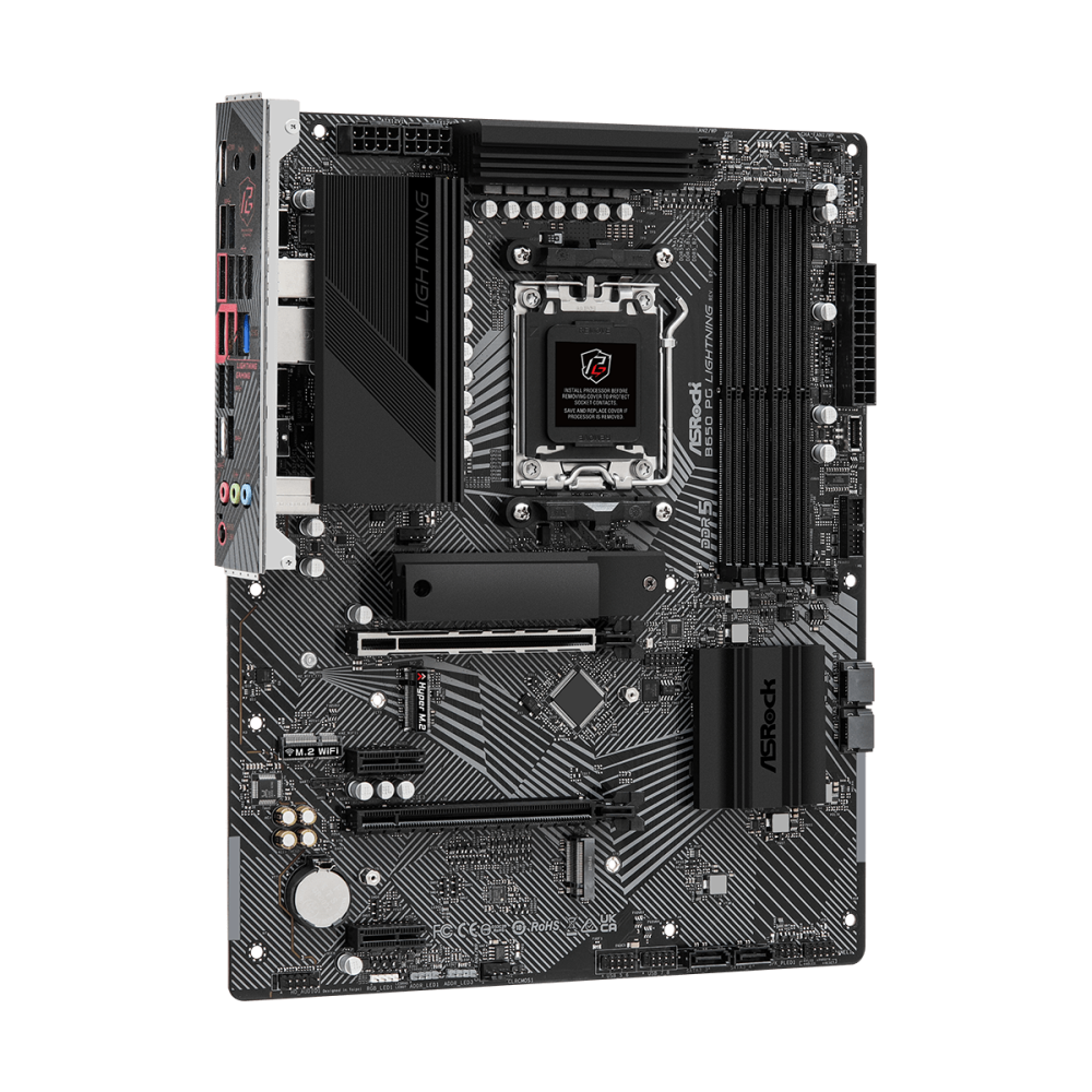 Pamatplate ASRock B650 PG Lightning Black (90-MXBK20-A0UAYZ) - foto 4