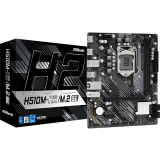 Pamatplate ASROCK Intel H470 H510M-H2/M.2 SE Black (90-MXBMQ0-A0UAYZ)