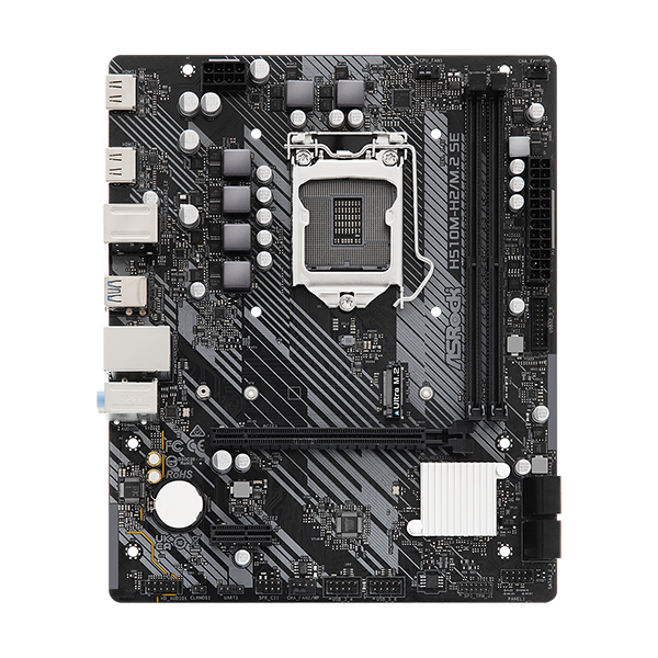 Pamatplate ASROCK Intel H470 H510M-H2/M.2 SE Black (90-MXBMQ0-A0UAYZ) - foto 2