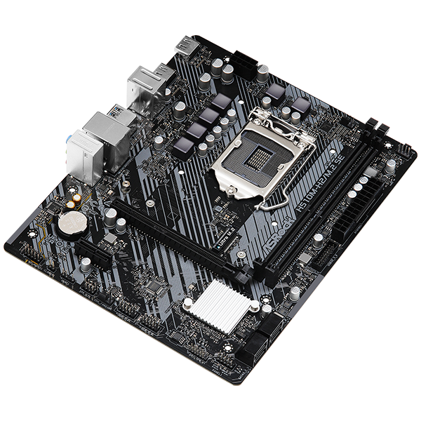 Pamatplate ASROCK Intel H470 H510M-H2/M.2 SE Black (90-MXBMQ0-A0UAYZ) - foto 3