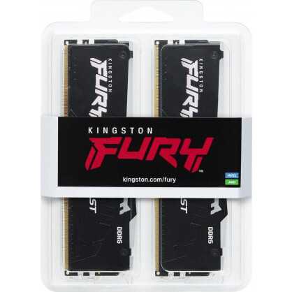 Operatīvā atmiņa KINGSTON Fury Beast RGB 128GB 5200MHZ DDR5 CL40 Kit of 4x32GB (KF552C40BBAK4-128) - foto 3