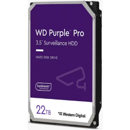 Cietais disks WESTERN DIGITAL Purple Pro 22TB (WD221PURP) - foto 2