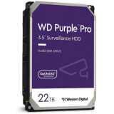 Cietais disks WESTERN DIGITAL Purple Pro 22TB (WD221PURP)