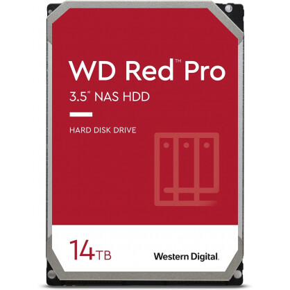 Cietais disks WESTERN DIGITAL Red Pro 14TB (WD142KFGX)
