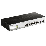 Slēdzis (komutators) D-LINK 10-Port Layer2 PoE Smart Switch(DGS-1210-10P/E)
