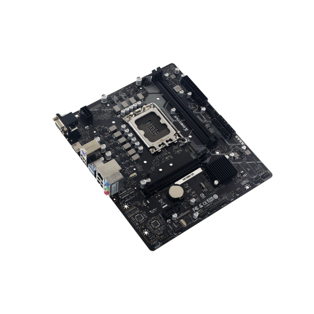 Pamatplate BIOSTAR H610 H610MH D5 Black (H610MH D5) - foto 3