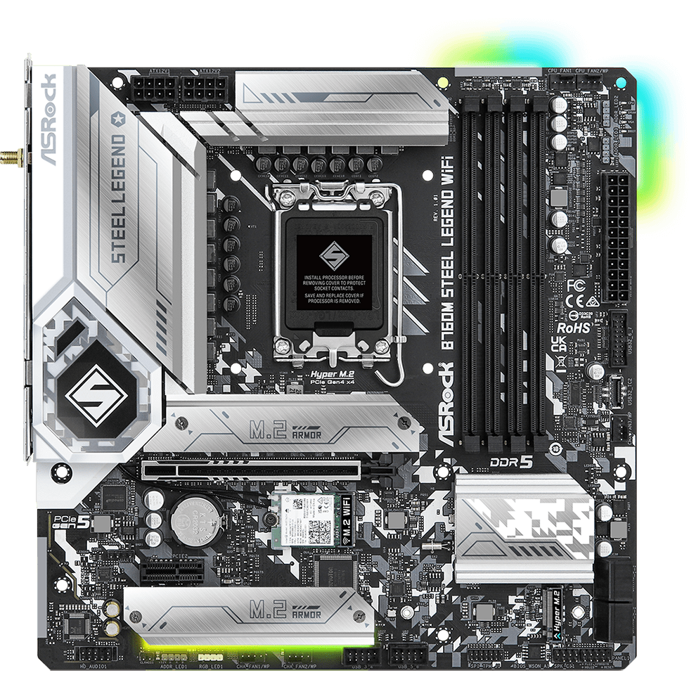 Mainboard ASRock B760M STEEL LEGEND WIFI
