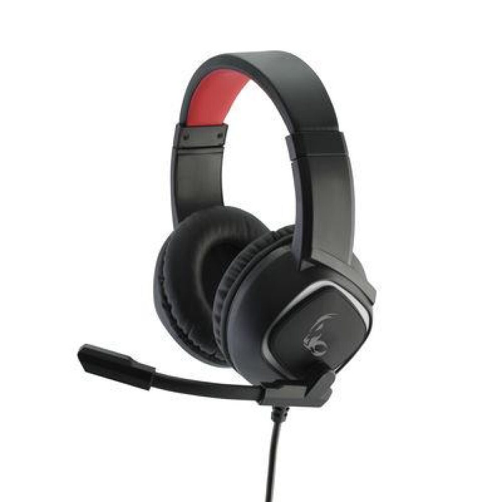 Austiņas MEDIARANGE GAMING GS301 BLACK/RED (MRGS301)