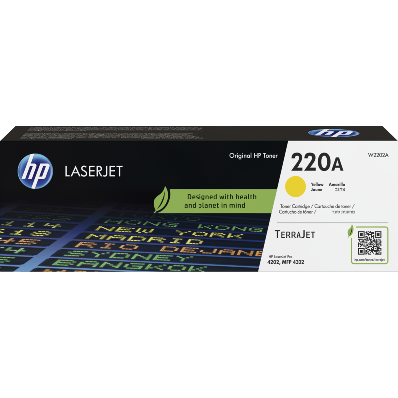 Kārtridžs HP 220A Original LaserJet Toner Yellow (W2202A)