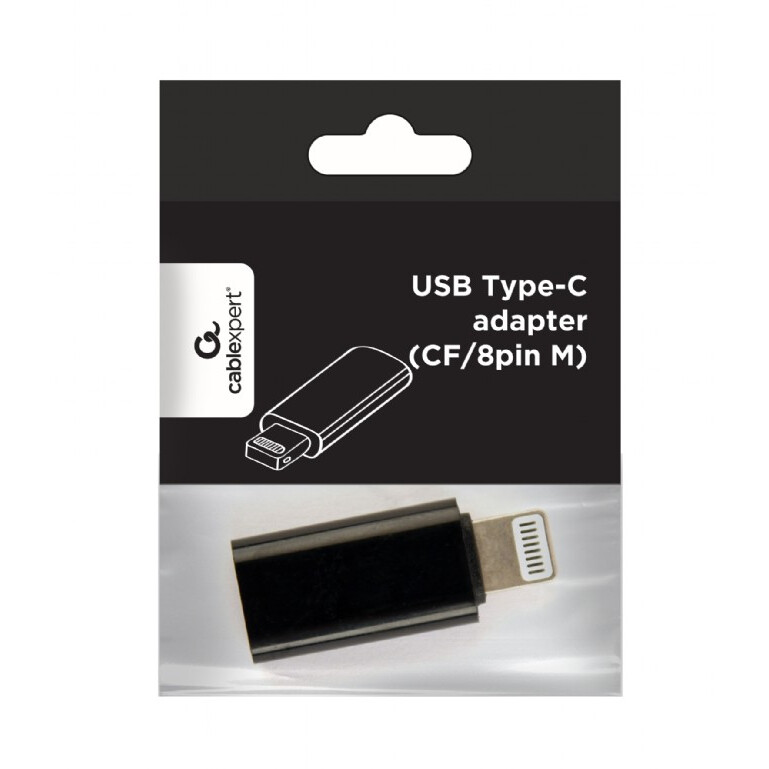 Adapteris GEMBIRD A-USB-CF8PM-01 USB Type-C - foto 3