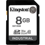 Atmiņas kartes KINGSTON 8GB SDHC Industrial C10 UHS-I (SDIT/8GB)
