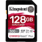 Atmiņas kartes KINGSTON 128Gb SD Canvas React Plus (SDR2/128GB)