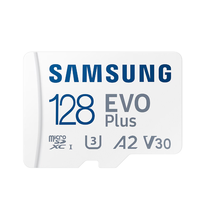 Atmiņas kartes SAMSUNG EVO Plus microSDXC 128GB 2024 (MB-MC128SA/EU)