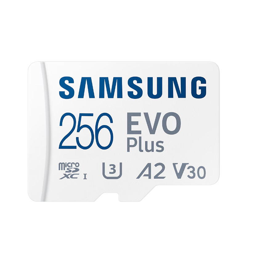 Atmiņas kartes SAMSUNG EVO Plus microSDXC 256GB 2024 (MB-MC256SA/EU)