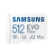 Atmiņas kartes SAMSUNG EVO Plus microSDXC 512GB 2024 (MB-MC512SA/EU)