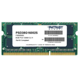 Operatīvā atmiņa Patriot 8GB DDR3 1600 MHz CL11 (PSD38G16002S)