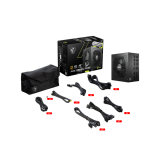 Barošanas bloks MSI MAG A850GL PCIE5 850 W (306-7ZP8A11-CE0)