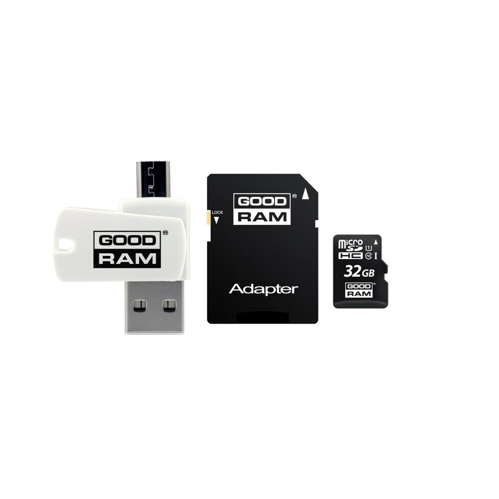 Atmiņas kartes Goodram 32 GB MicroSDHC (M1A4-0320R12)
