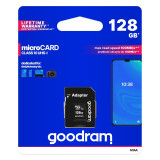 Atmiņas kartes Goodram 128 GB MicroSDXC (M1AA-1280R12)