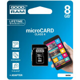 Atmiņas karte Goodram 8 GB MicroSDHC (M40A-0080R11)