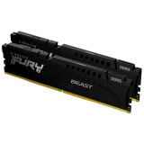 Operatīvā atmiņa Kingston FURY Beast 32GB 5600MHz DDR5 CL40 Kit of 2x16GB (KF556C40BBK2-32)