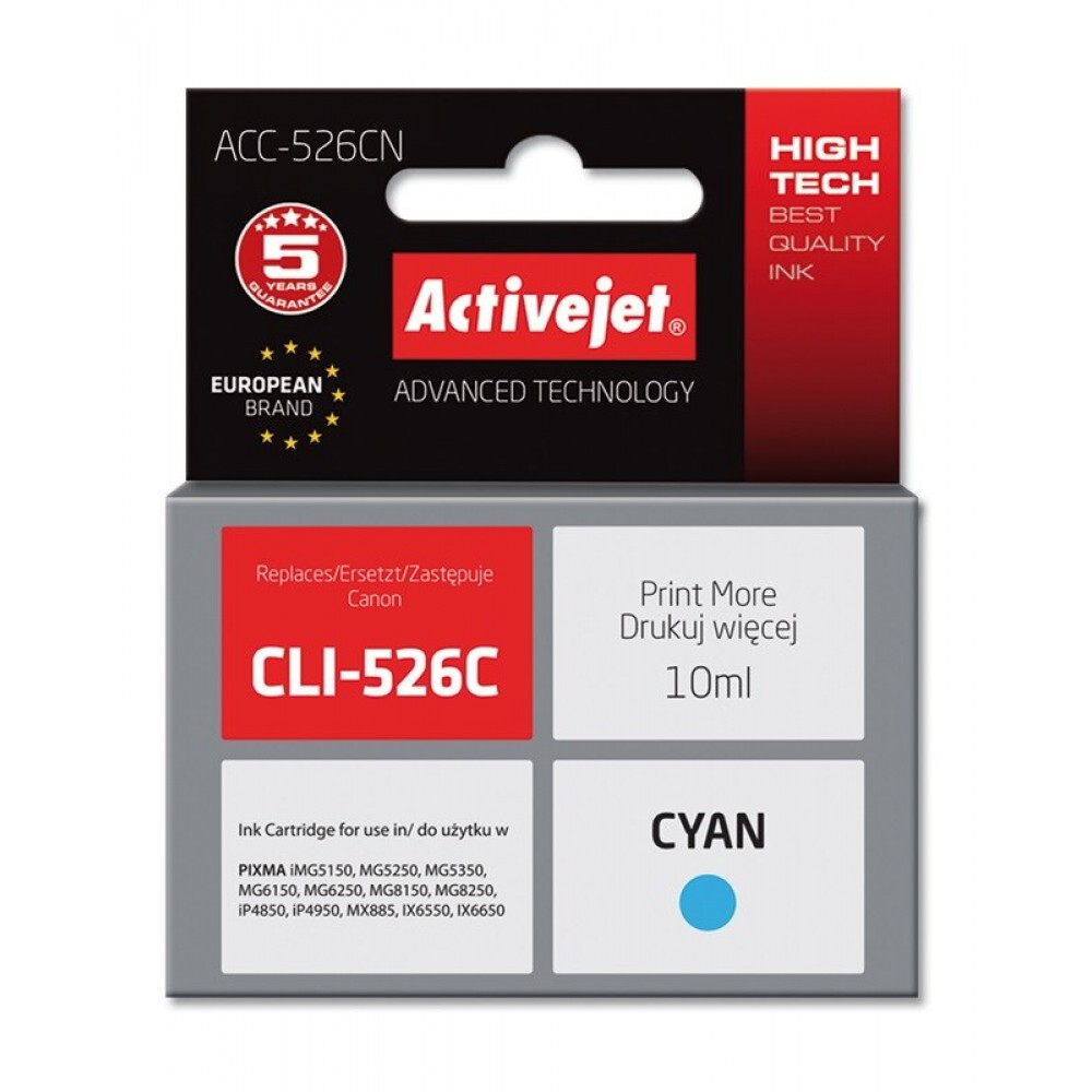 Patrone Activejet ACC-526CN Ink cyan ( ACC-526CN)