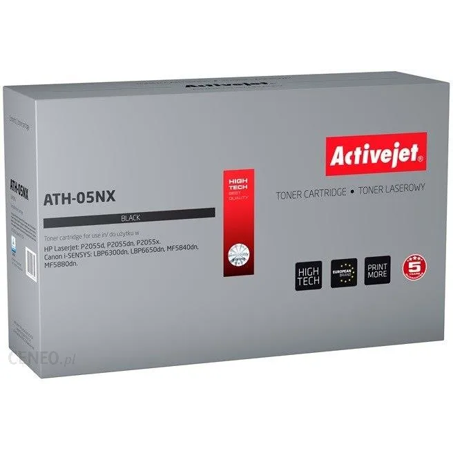 Toneris Activejet ATH-05N (replacement for HP 05A CE505A, Canon CRG-719; Supreme; 3500 pages; black) (ATH-05N)