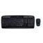 Tastatūra + pele Logitech MK330 ENG Black (920-003989)