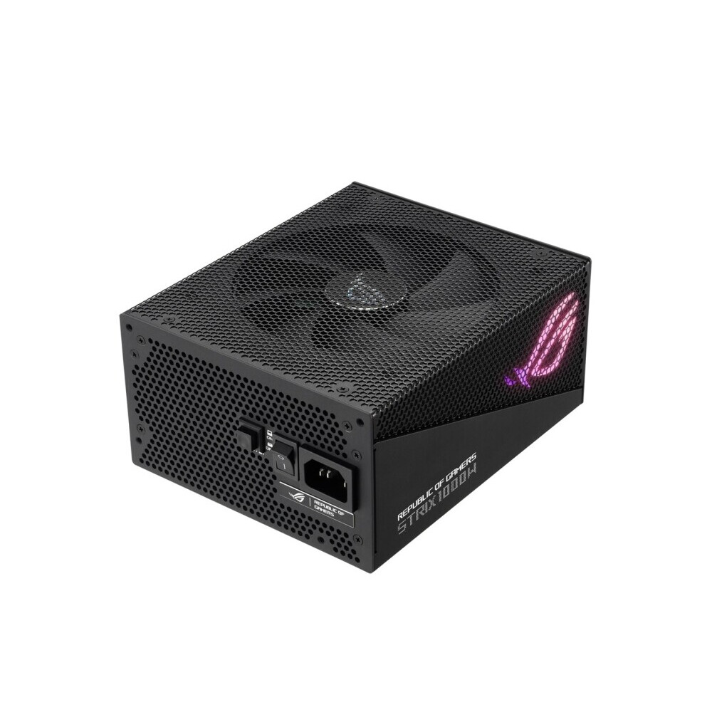 Barošanas bloks ASUS ROG Strix 1000W Gold Aura Edition (90YE00P1-B0NA00) - foto 2