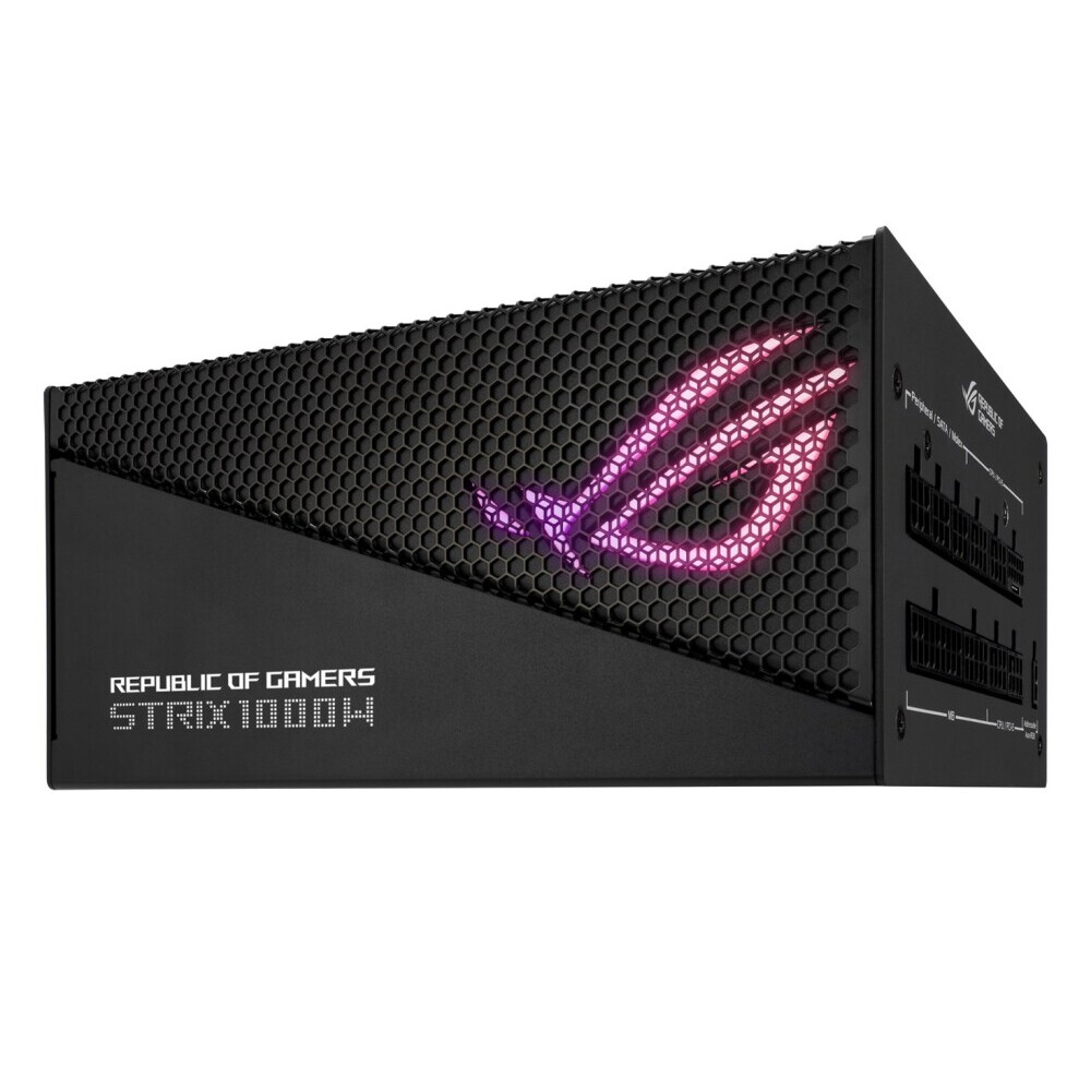 Barošanas bloks ASUS ROG Strix 1000W Gold Aura Edition (90YE00P1-B0NA00) - foto 5