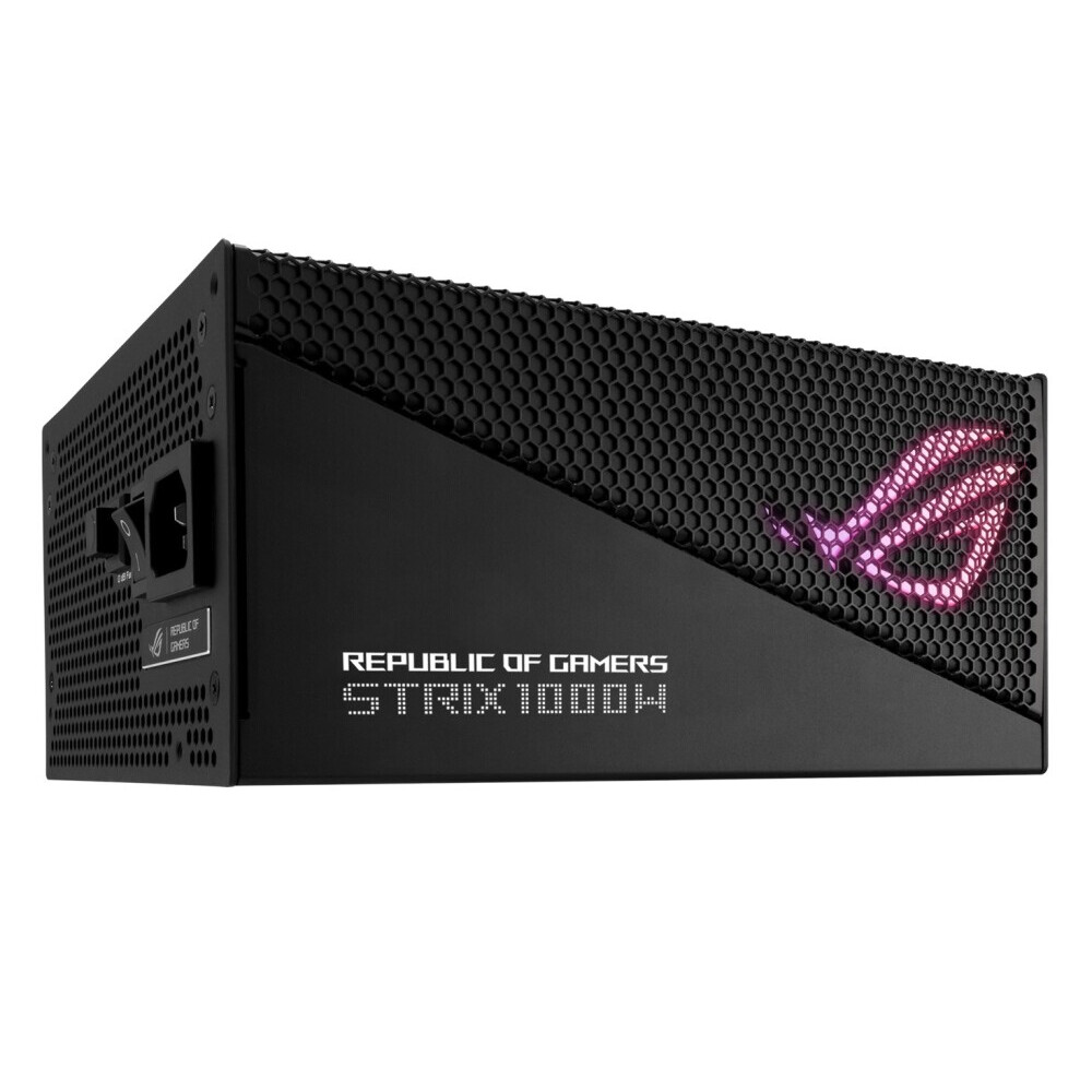Barošanas bloks ASUS ROG Strix 1000W Gold Aura Edition (90YE00P1-B0NA00) - foto 6