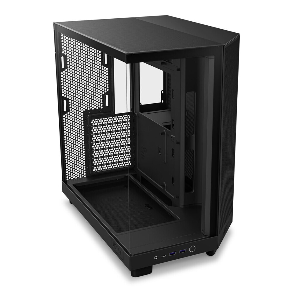 Gehause NZXT H6 Air Flow Midi Tower Black (CC-H61FB-01) - Foto 15