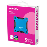 Ārējie cietie diski un SSD ADATA SD620 512 GB (SD620-512GCBL)