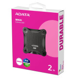 Ārējie cietie diski un SSD ADATA SD620 2TB (SD620-2TCBK)