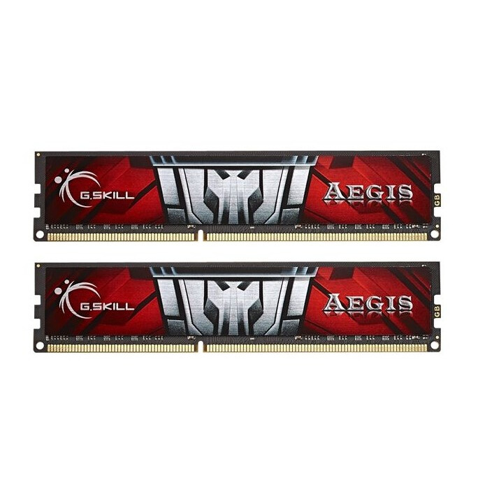 Operatīvā atmiņa G.Skill Aegis 16GB 1600 MHz DDR3 CL11 KIT of 2x8GB (F3-1600C11D-16GIS)