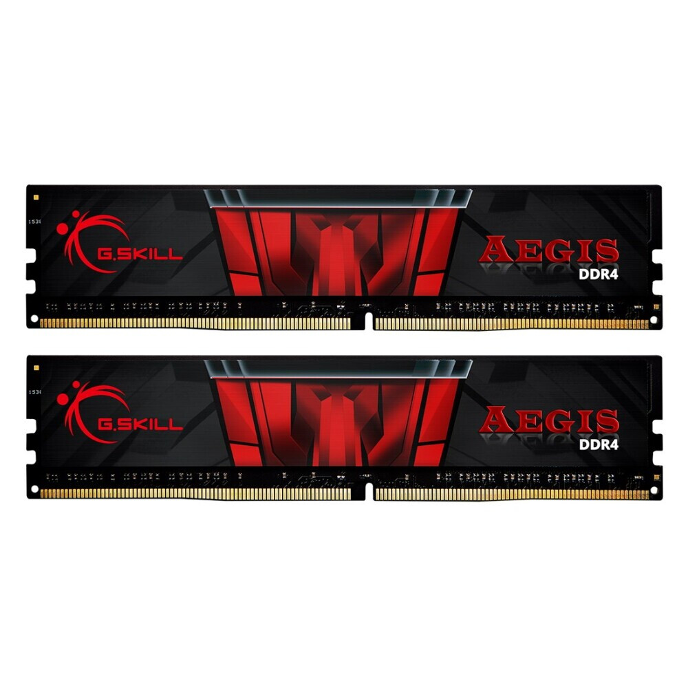 Operatīvā atmiņa G.Skill Aegis 16 GB 2400 MHz DDR4 CL17 KIT of 2x8 GB (F4-2400C17D-16GIS)