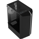 Datoru korpuss Aerocool Bionic Midi Tower Black (AEROPGS-BIONIC-GBKV2)