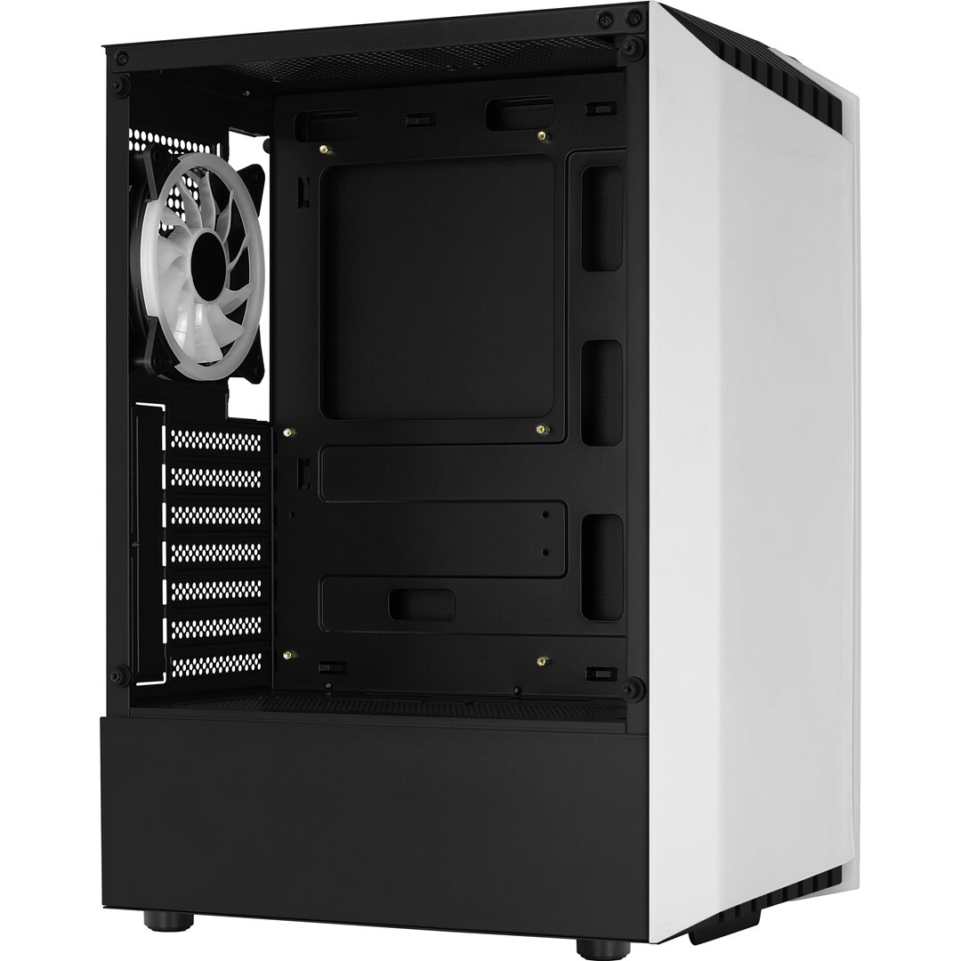 Datoru korpuss Aerocool Bionic Midi Tower White (AEROPGSBIONIC-G-WTV2) - foto 13