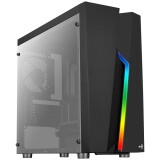 Datoru korpuss Aerocool Bolt Mini Mini-Tower Black (AEROPGSBOLTMINI-BK-R)
