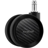 Datorkrēsls Aerocool CROWNASHBK Black (AEROCROWN-ASH-BLACK)