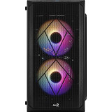 Datoru korpuss Aerocool CS107V2 Mini Tower Black (AEROPGSCS-107-A-V2)