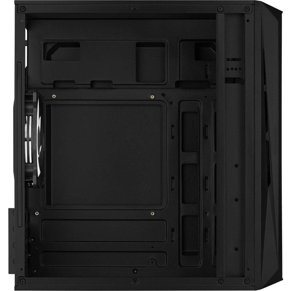 Datoru korpuss Aerocool CS107V2 Mini Tower Black (AEROPGSCS-107-A-V2) - foto 12