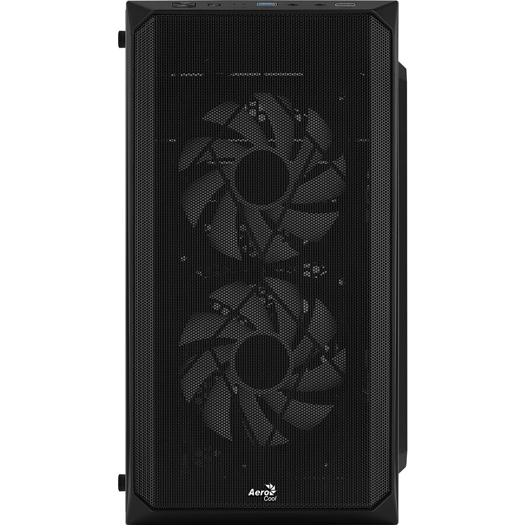 Datoru korpuss Aerocool CS107V2 Mini Tower Black (AEROPGSCS-107-A-V2) - foto 16