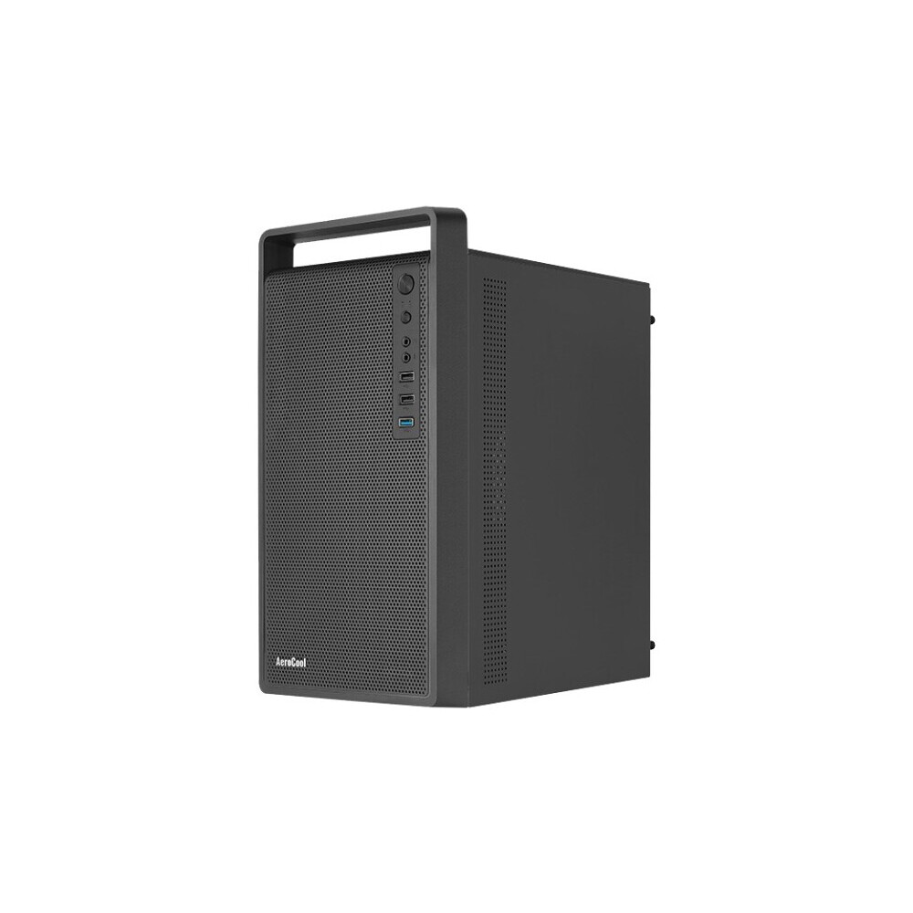 Datoru korpuss Aerocool PGS CS-109-G-BK-v1 FRGB Mini Tower (AEROPGSCS-109G-BK-V1) - foto 8