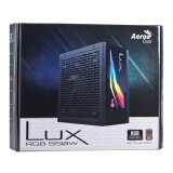 Barošanas bloks Aerocool Lux RGB 550M 550 W () (AEROPGSLUXRGB-550)