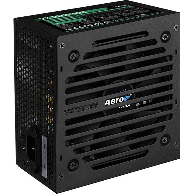 Das Netzteil AEROCOOL PGS VX-600PLUS 600W (AEROPGSVX-600PLUS-80)